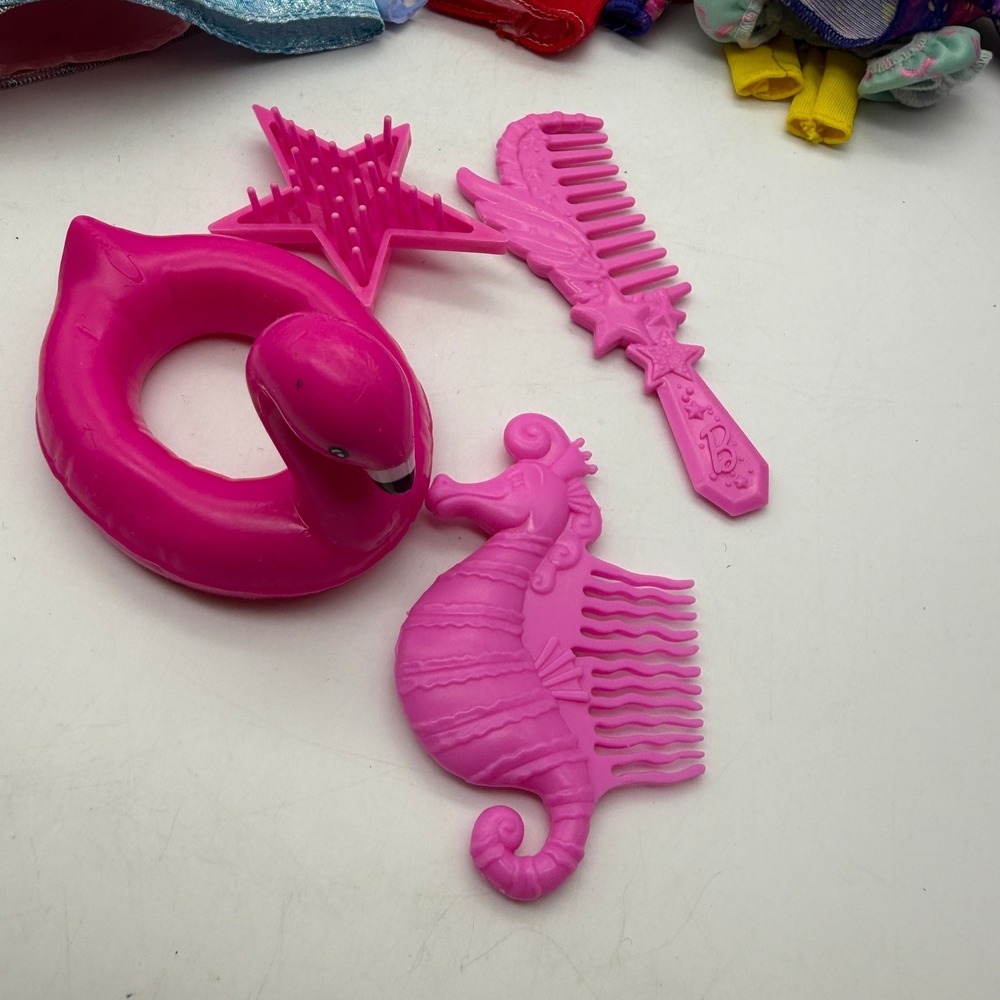 Barbie Doll Clothes and Accessories Lot Dresses Animals Surfboard Microscope - Picture 6 of 16